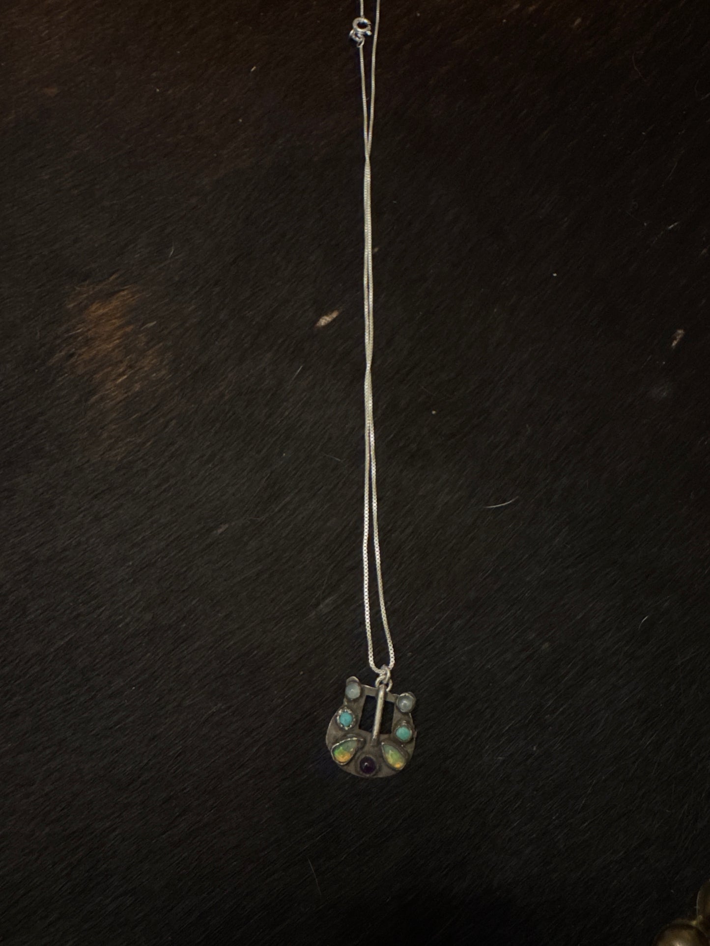 Buckle chain necklace