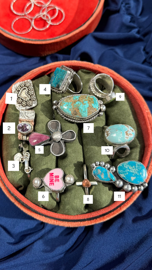 Turquoise / rings