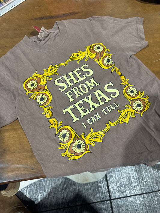 She’s from Texas