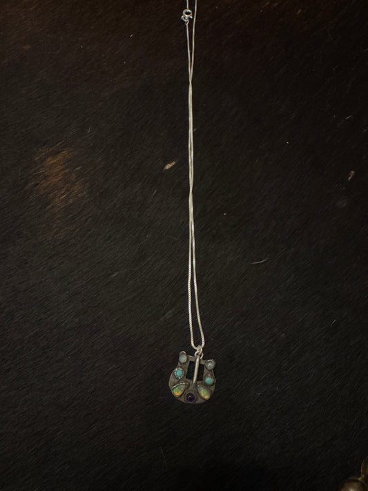Buckle chain necklace