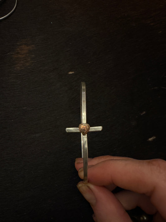 Cross bangle